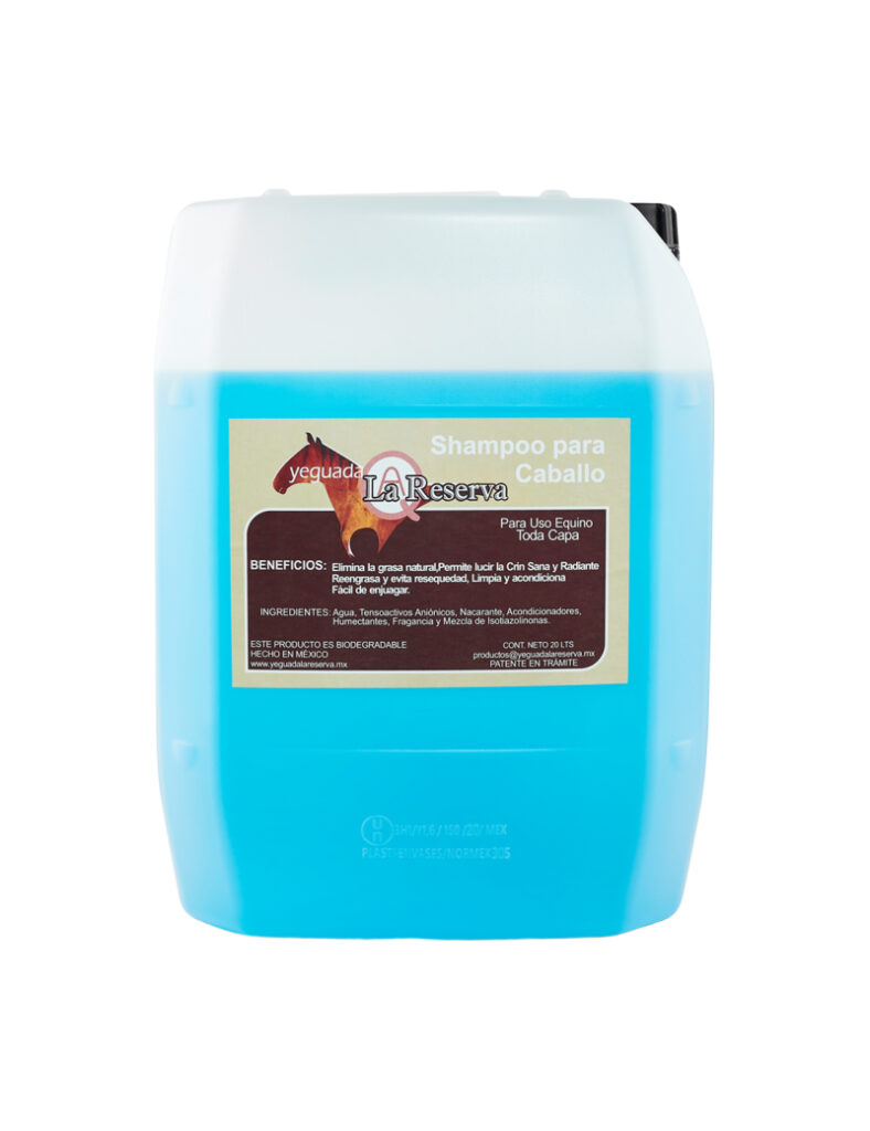 Shampoo Azul para Caballo 20 L
